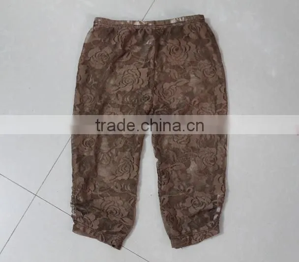 Wholesale cute baby lace legging