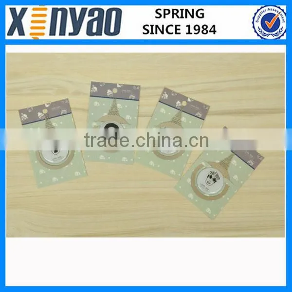 promotional gifts customer design stainless steel holiday shape bookmark