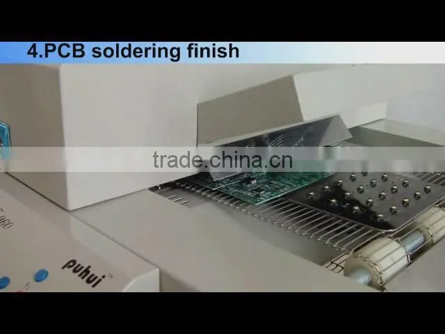 T960 reflow oven, SMD LED soldering machine,desktop reflow oven,infrared soldering station,taian,puhui