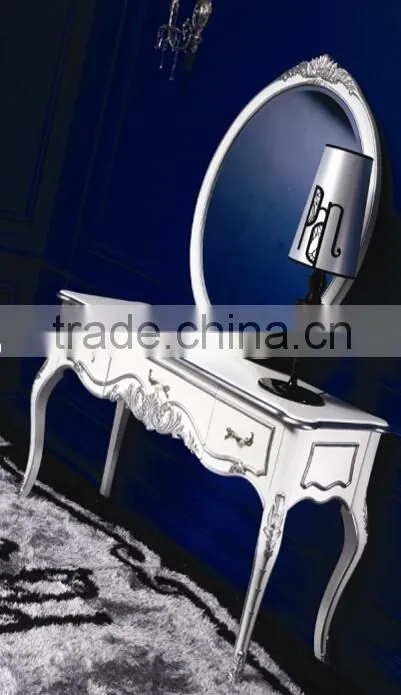 New Classical American type bedroom set Bed Bedside table Wardrobe Dressing table Commode