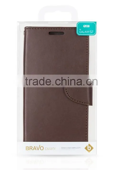 Original Mercury Goospery Bravo Diary Flip Leather Wallet Case For Samsung Galaxy J1 2016 Made In China Phone Case