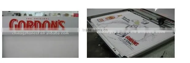 LED portable light signs, led slim light box, slim signage, super thin light box