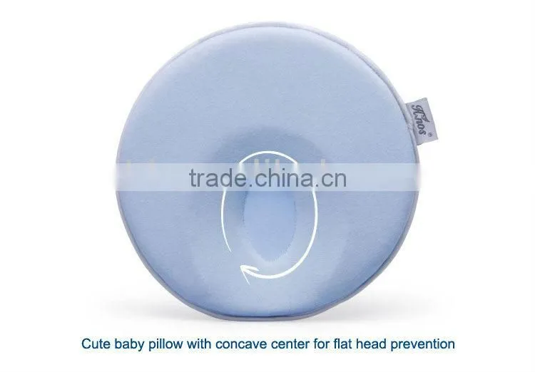 100% Cotton Soft and Comfort Newborn Baby Infant Pillow Flat Head Baby Pillow