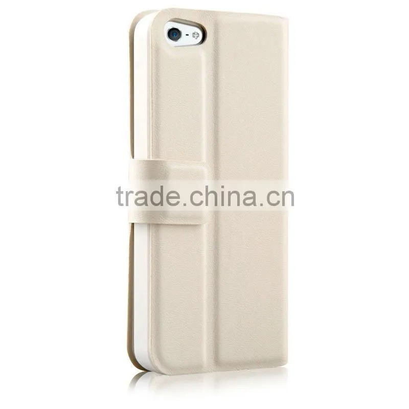 Smart leather cover for Iphone 5