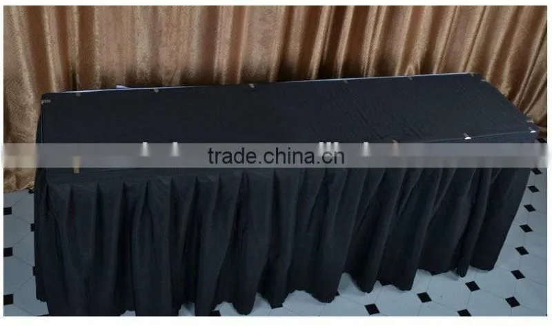Popular Polyester Materials In Table Skirting