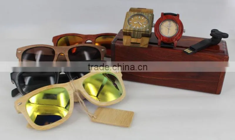 bright multicolor sunglasses wooden sun glasses men or women