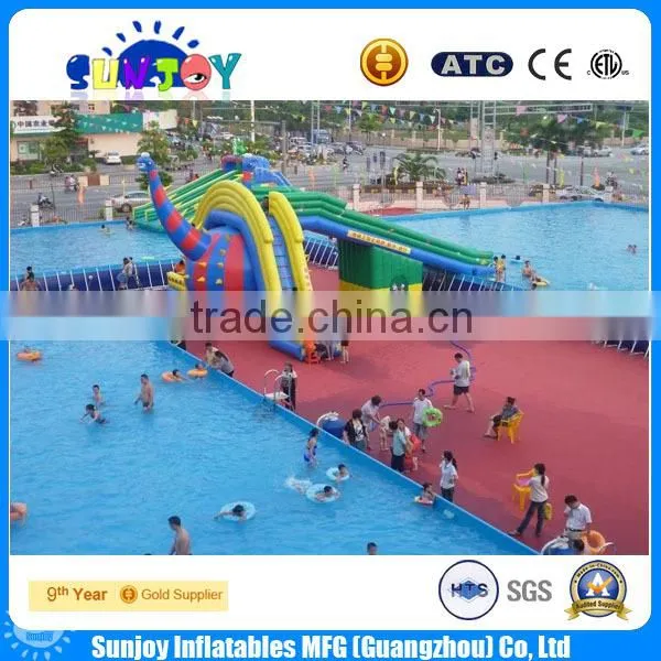 2016 hot sale inflatable adult swimming pool for sale