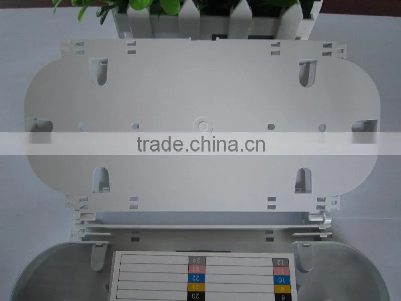 ABS Plastic 12port fiber optic splice tray,fiber splicing tray