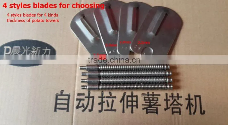 New Condition and Cutter Type stainless steel potato slicer special for twister potato
