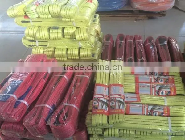 10 ton web sling/polyester sling/flat webbing sling