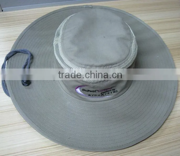 hot embroidery cowboy hat bucket caps