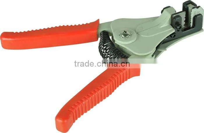 LS-700A Red Plastic Handgrip Automatic Wire Stripper Cutter 0.5mm-2mm Aluminum alloy strip tool