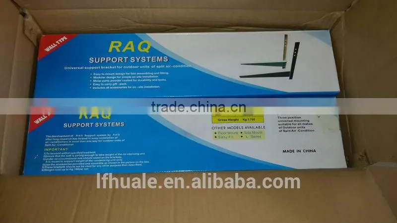 2013 hot sell cheap folding air conditioner bracket a/c bracket