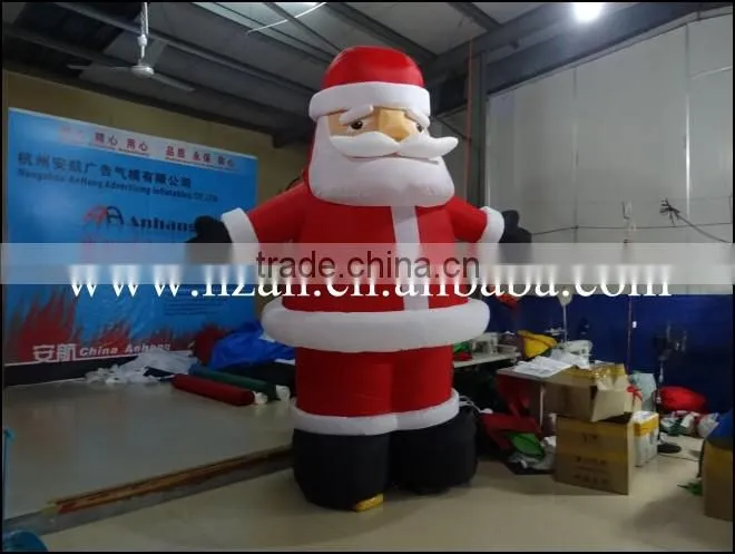 Cheap Christmas Inflatable Santa for Advertisement