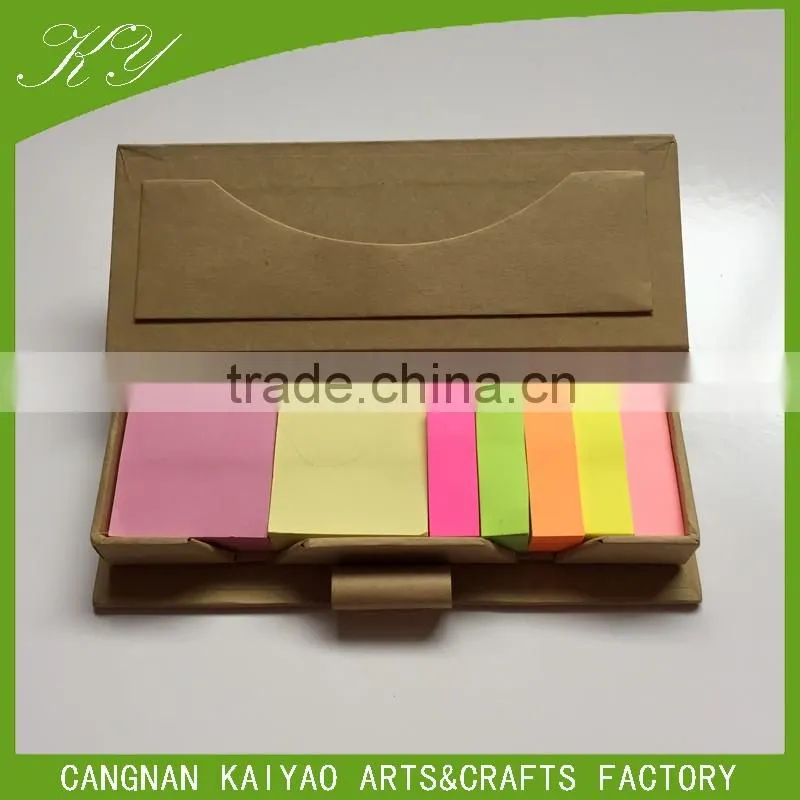 Custom shape die cut sticky notes arrow shape memo pad