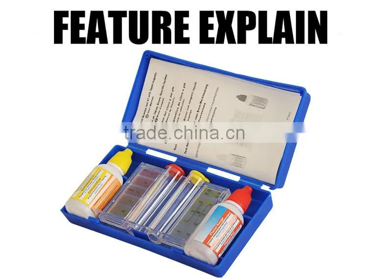 Swimming pool test PH & CI test kit(20cc)