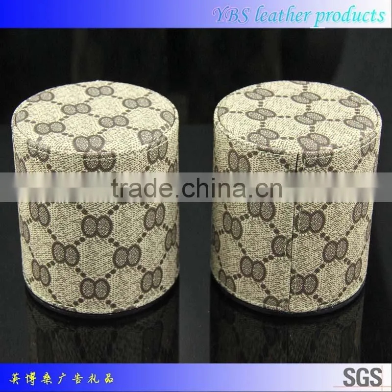 custom genuine leather dice cup personalized