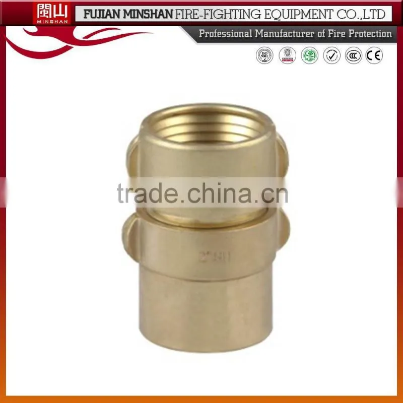 male and female fire hose coupling