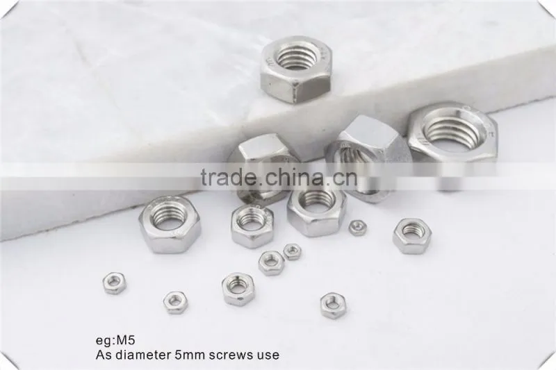 304stainless steel hexagon weld nuts