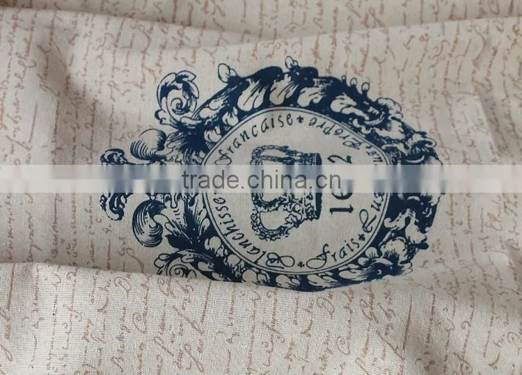 Breathable natural european style combed cotton printed muslin fabric factory wholesale