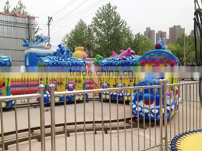 Kids Outdoor Games Equipment Electric Adult Train Used Road Train For Sale