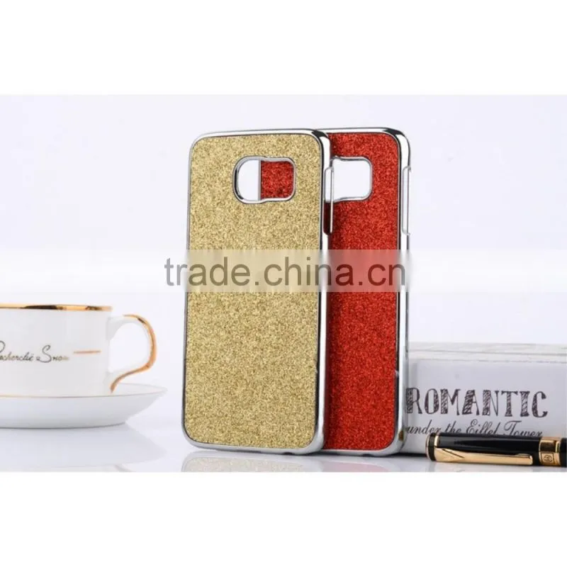 Hot selling PC Case for Samsung Galaxy S6 PC Case, Glitter powder Case for Samsung Galaxy S6