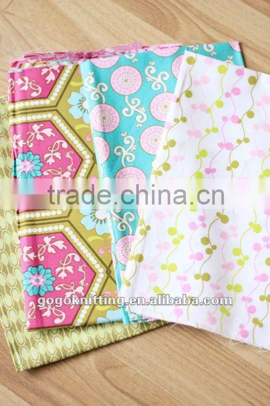 fancy fabric cotton cloth patch work diy kit