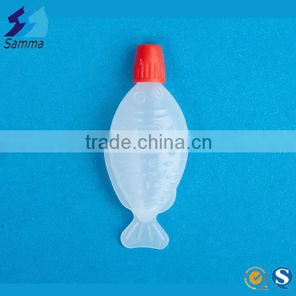 PE plastic disposable 2.6ml sauce bottle
