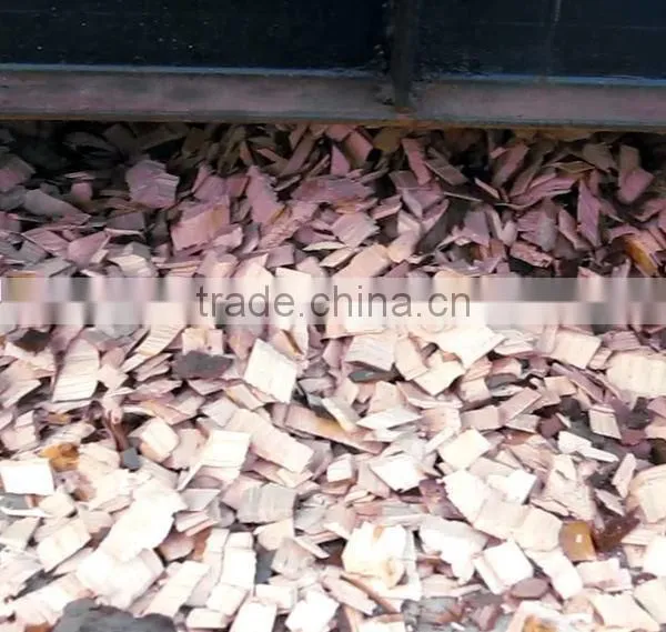 Drum wood pallet crusher machine homemade wood chips making machine