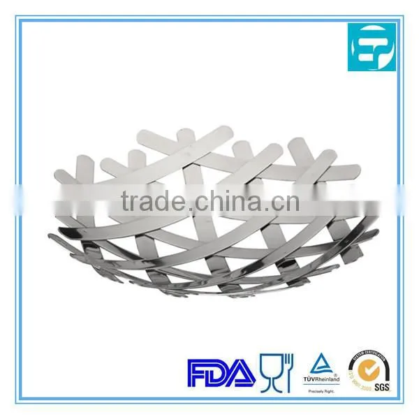 Round Creative Stainless Steel fruit colander