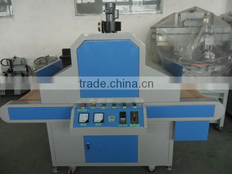 UV drying equipment with conveyor belt for screen printing
