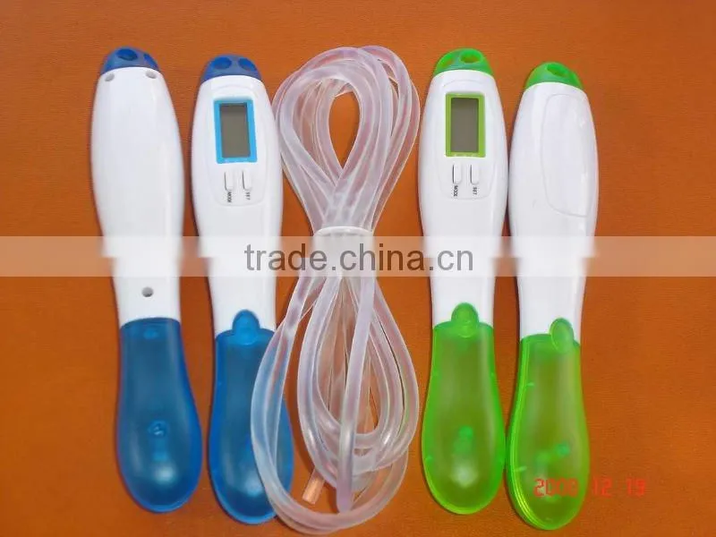 Electronic jumping rope with Multifuncgtion pedometer