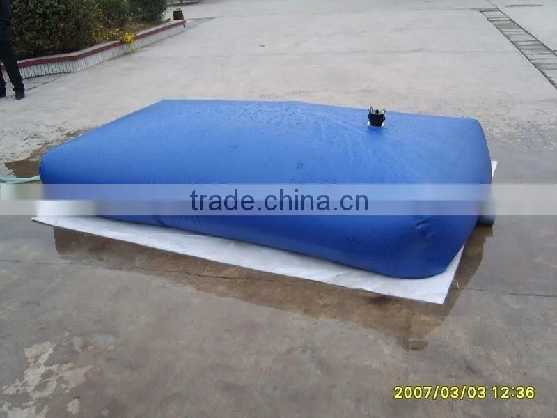 Flexible PVC Water Tank/Pillow Tank/Onion Tank 1200gsm 1000D*1000D 20*20 For Water Saving(Capacity:75lt)