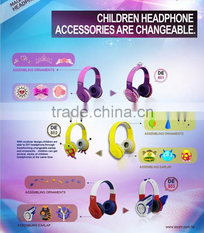 2015 Plush Earmuff Winter Warm Headphone for Children with Factory Price