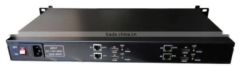 4 Channel iptv encoder,hd mi to iptv encoder,iptv streaming encoder h.264 COL7104H