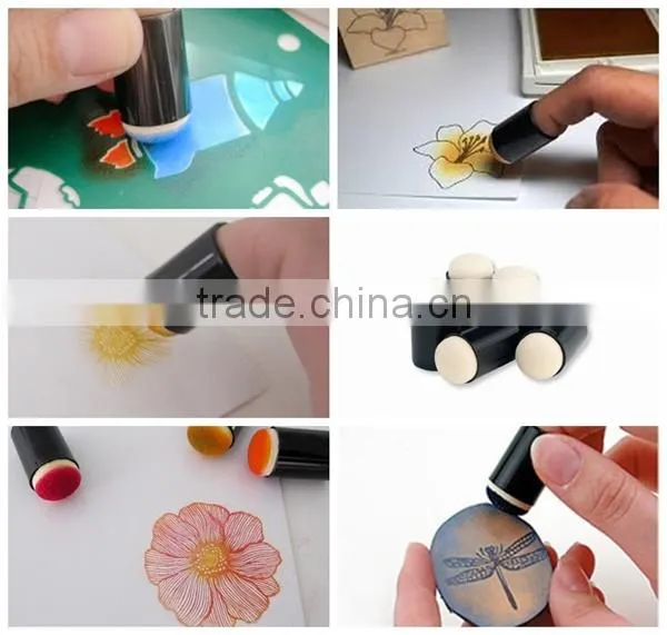 Sponge Dauber/Sponge for Ink Applicator/Painting Finger Sponge Brushes