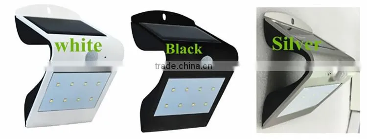 New 2016 3.7v solar light battery 0.8w monocrystalline silicon solar panel powerful solar light for garden