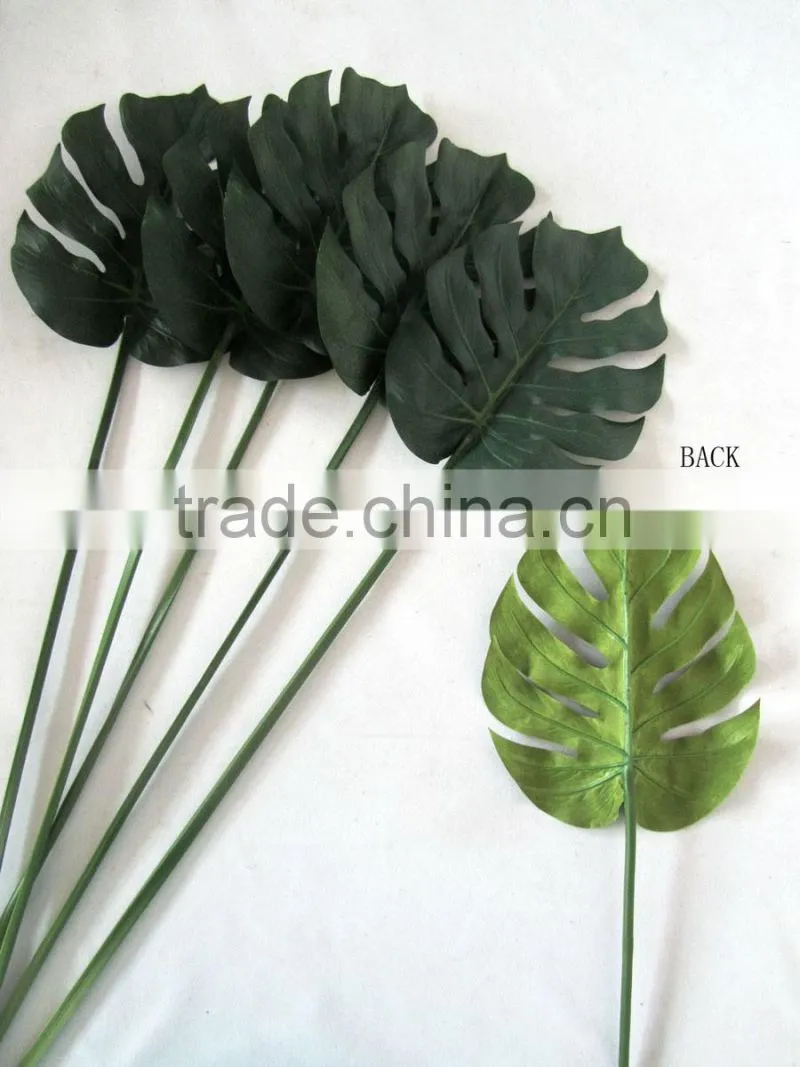 artificial plant monstera leaf,plastic plant Artifical leaves