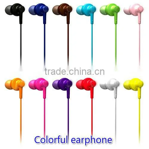 Wooden earbuds with mic 3.5mm universal 1.3M cable earphones