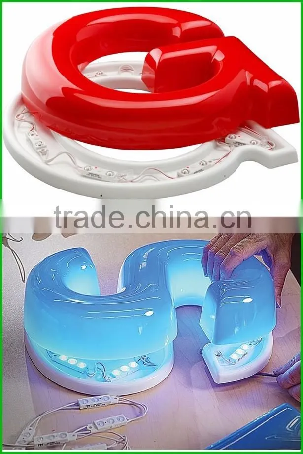 Waterproof Customized Acrylic Vacuum Led Channel Letter