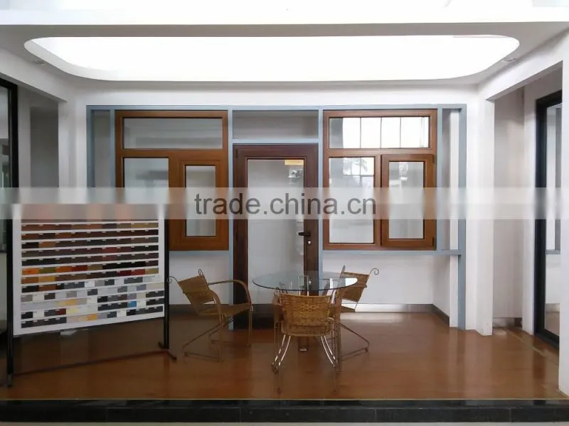 6063-T5 PVDF aluminum extrusion profile for casement window sliding window