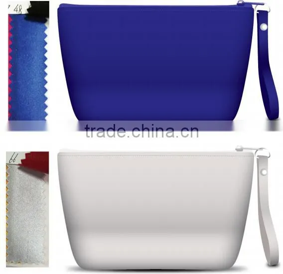Fashion Microfiber cosmetic bag colourful ladie's vanity bag(COS15-001)