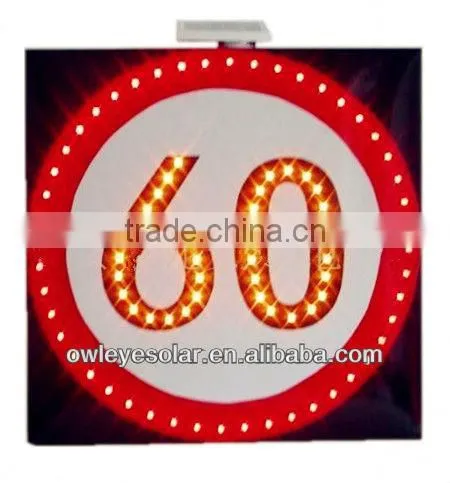 solar flashing no honking traffic signs, solar powered traffic signals