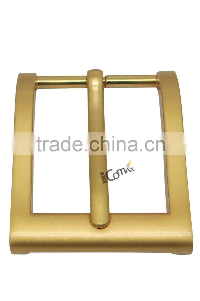 Uniform Accessories Gold Metal Custom Pin Belt Buckle