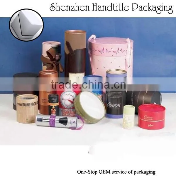FACTORY OEM customized logo different size pacakaging paper tube box wholesale with best price