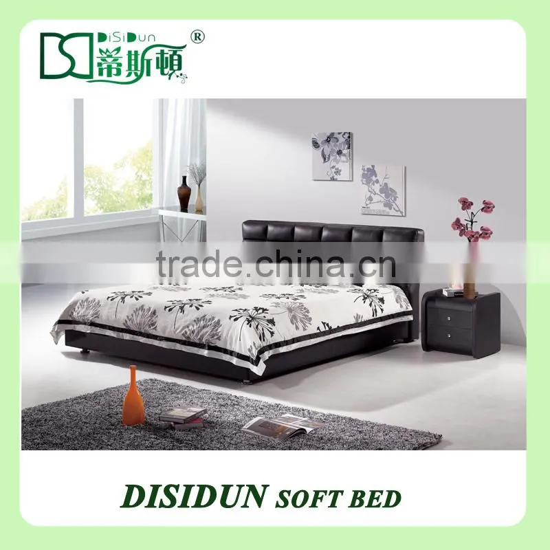 Cheap modern black color bed frame DS-6013#