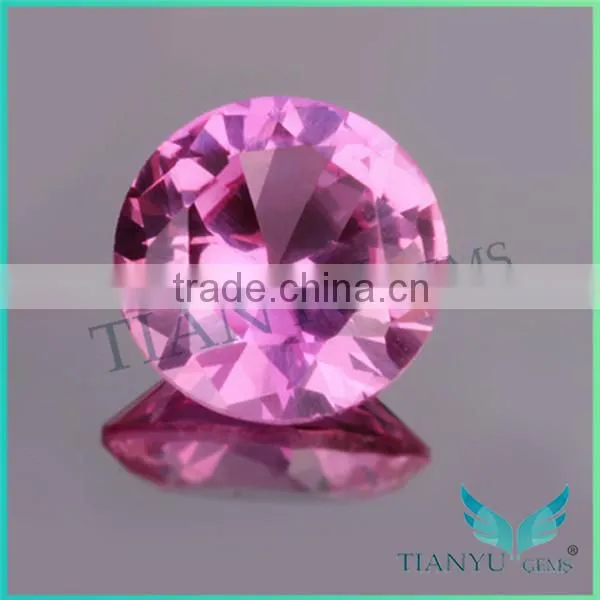 Wuzhou wholesale synthetic diamonds 3# ruby gemstone, synthetic corundum rough, rough ruby corundum