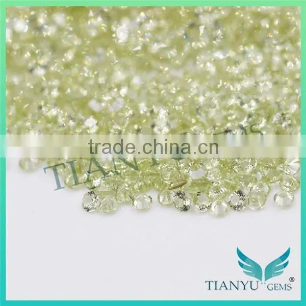 Wholesale in Bulk Synthetic gems for Jewelry #14/2 Round Brilliant Cut Nano Sital Gemstones Price