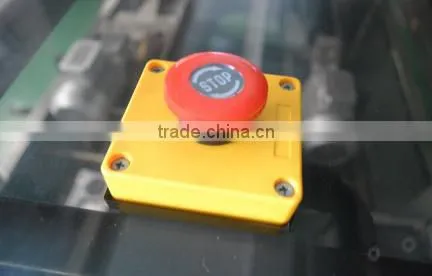 Automatic boxing sealing machine for food factory with plexiglass cover