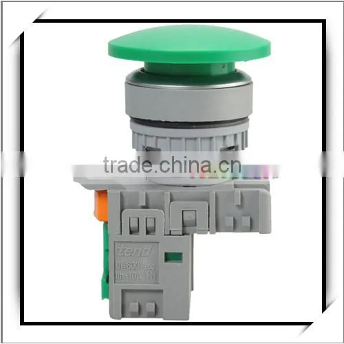 TN2BM Big Head China Emergency Push Button Switch Green